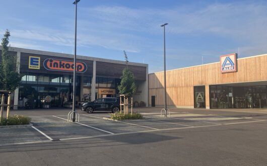 Neubau Aldi & Inkoop Verbrauchermarkt in Harpstedt